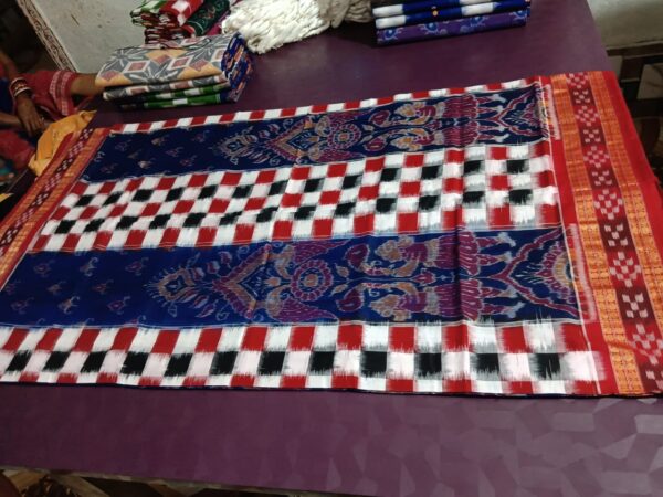 Handloom heavy Design Bandha Saree