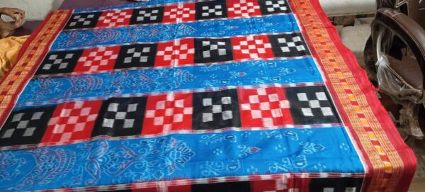 Handloom Burakar Entire Design Sambalpuri Bandha Saree