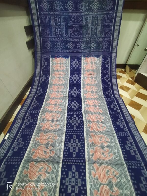 Sambalpuri Handloom  Meher Bunakar Bandha Saree