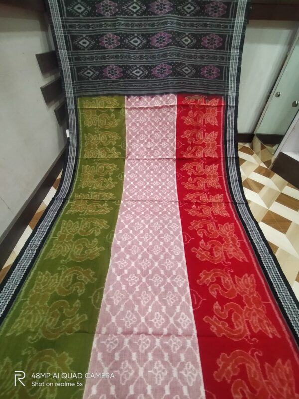 Sambalpuri Handloom  Meher Bunakar Bandha Saree