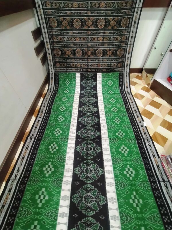 Sambalpuri Handloom Meher Bunakar Bandha Saree