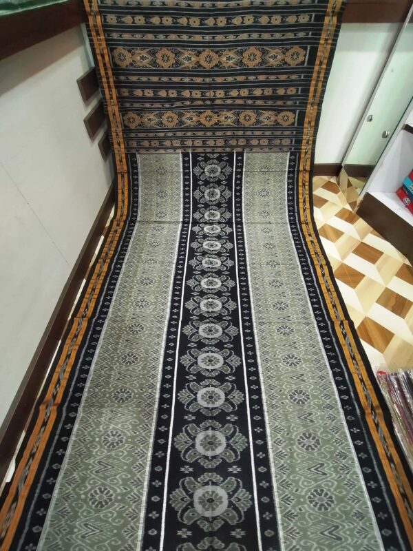 Sambalpuri Handloom Meher Bunakar Bandha Saree