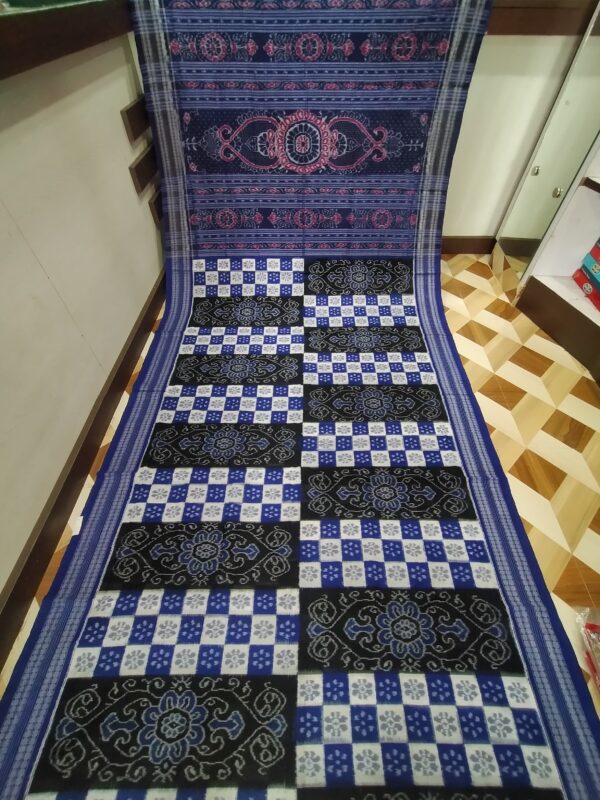 Sambalpuri Handloom Meher Bunakar Bandha Saree