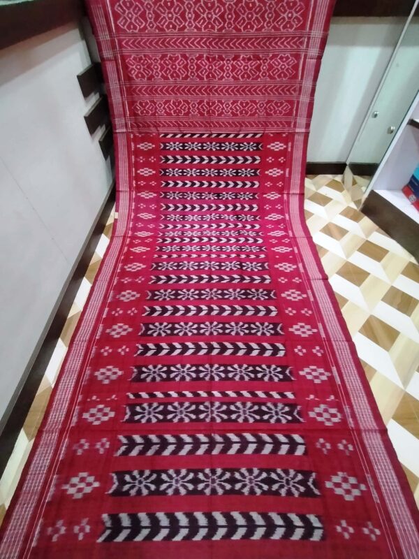 Sambalpuri Handloom Meher Bunakar Bandha Saree