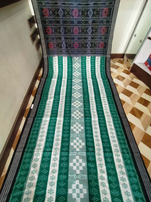 Sambalpuri Handloom Meher Bunakar Bandha Saree