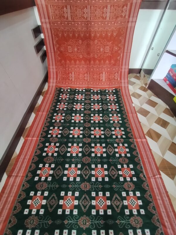 Sambalpuri Handloom Meher Bunakar Bandha Saree