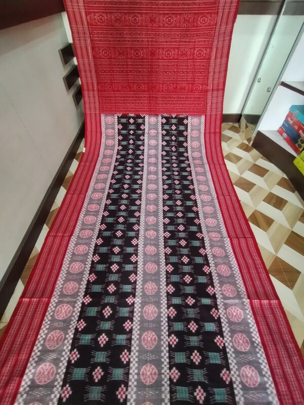 Sambalpuri Handloom Meher Bunakar Bandha Saree