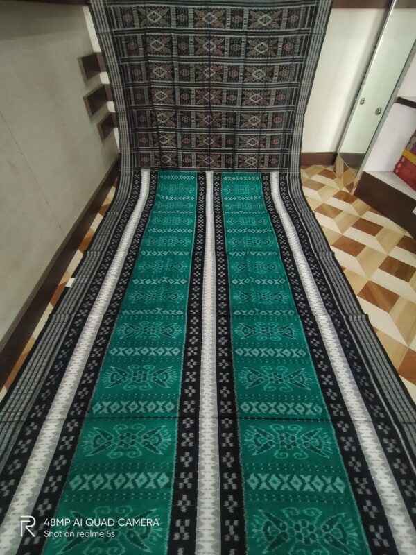 Sambalpuri Handloom Meher Bunakar Bandha Saree
