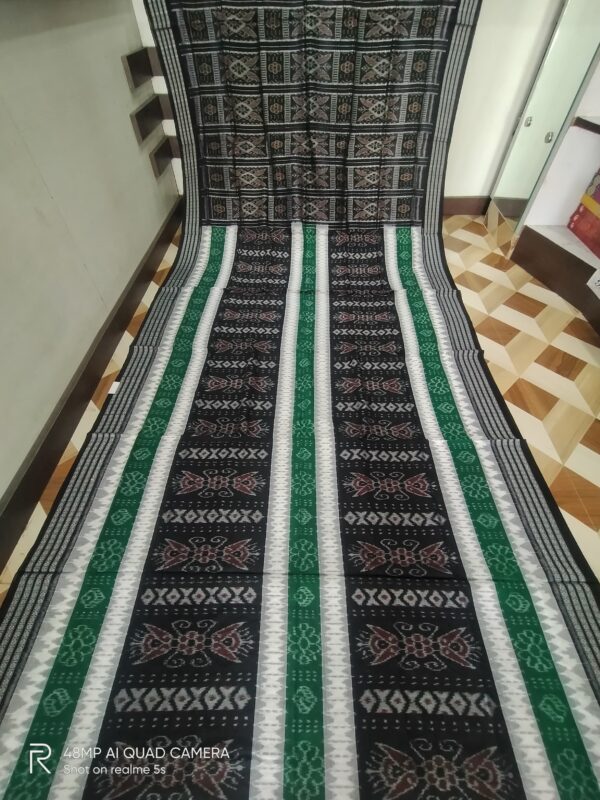 Sambalpuri Handloom Meher Bunakar Bandha Saree
