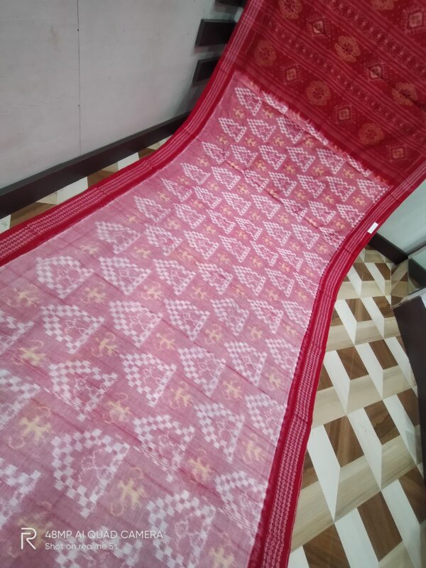 Sambalpuri Handloom Meher Bunakar Bandha Saree