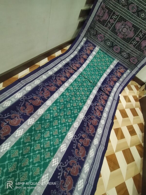 Sambalpuri Handloom Meher Bunakar Bandha Saree