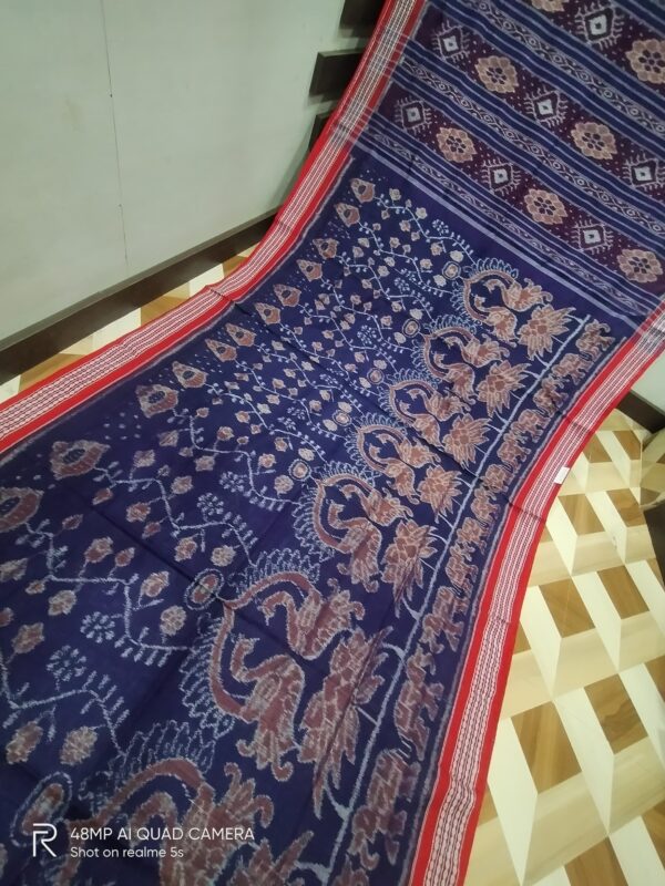 Sambalpuri Handloom Meher Bunakar Bandha Saree