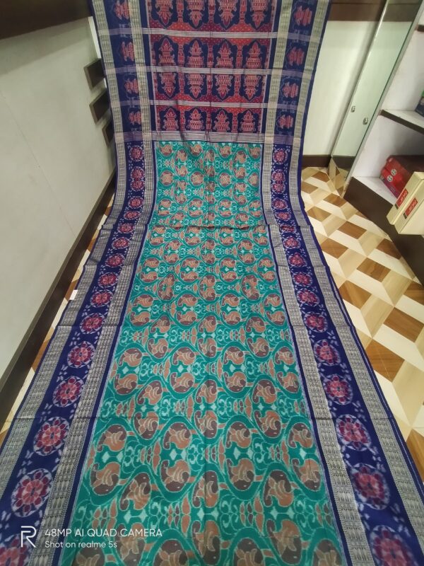 Sambalpuri Handloom Meher Bunakar Bandha Saree