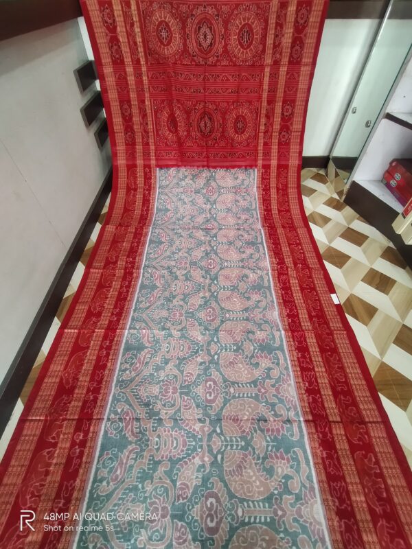 Sambalpuri Handloom Meher Bunakar Bandha Saree
