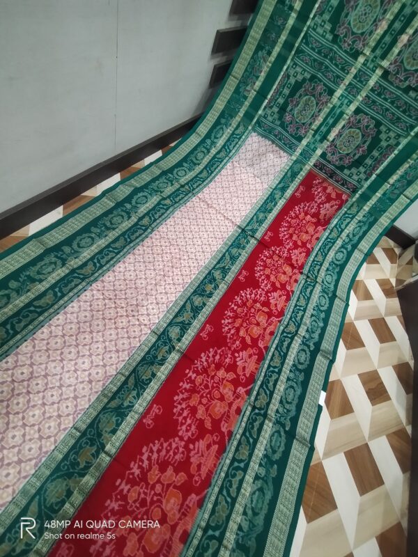 Sambalpuri Handloom Meher Bunakar Bandha Saree