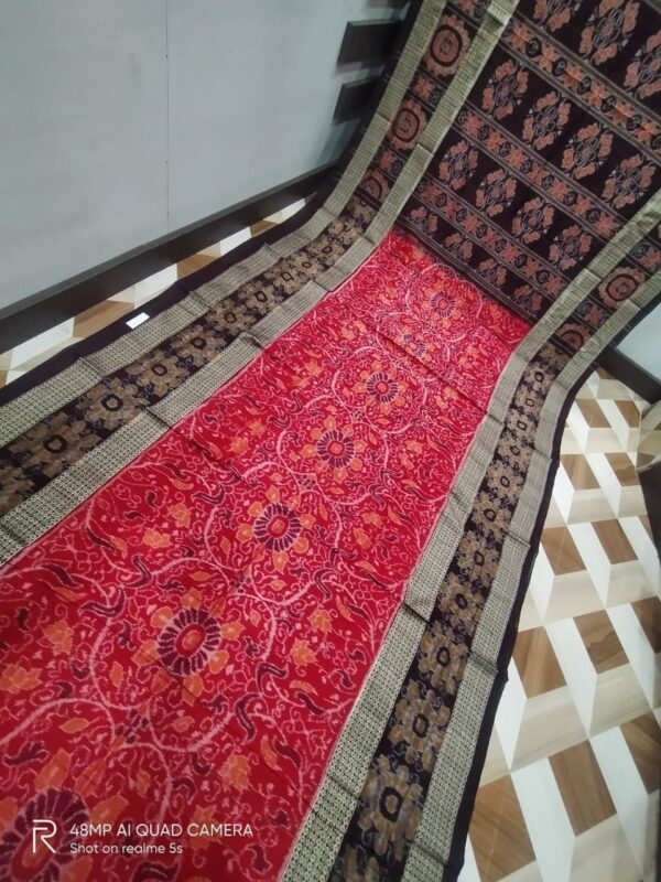 Sambalpuri Handloom Meher Bunakar Bandha Saree