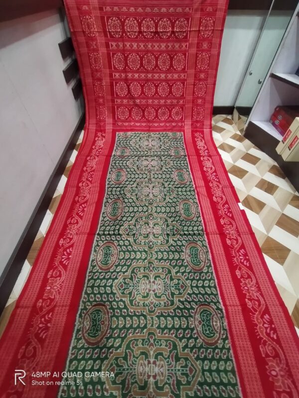 Sambalpuri Handloom Meher Bunakar Bandha Saree