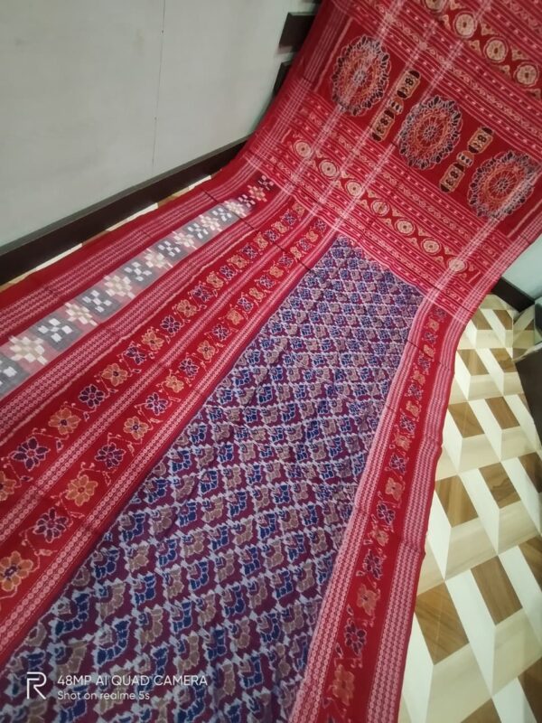 Sambalpuri Handloom Meher Bunakar Bandha Saree