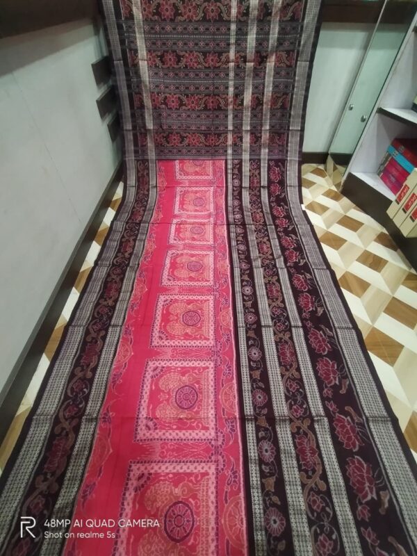 Sambalpuri Handloom Meher Bunakar Bandha Saree