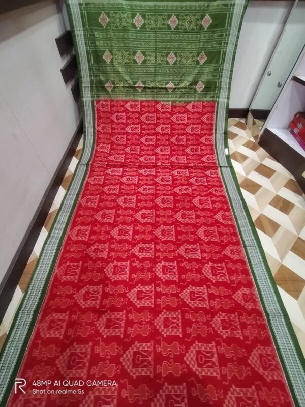 Sambalpuri Handloom Meher Bunakar Bandha Saree
